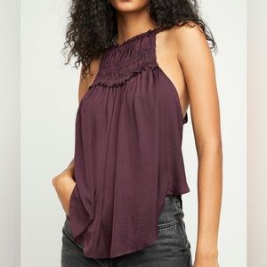 Free People Plum Top
